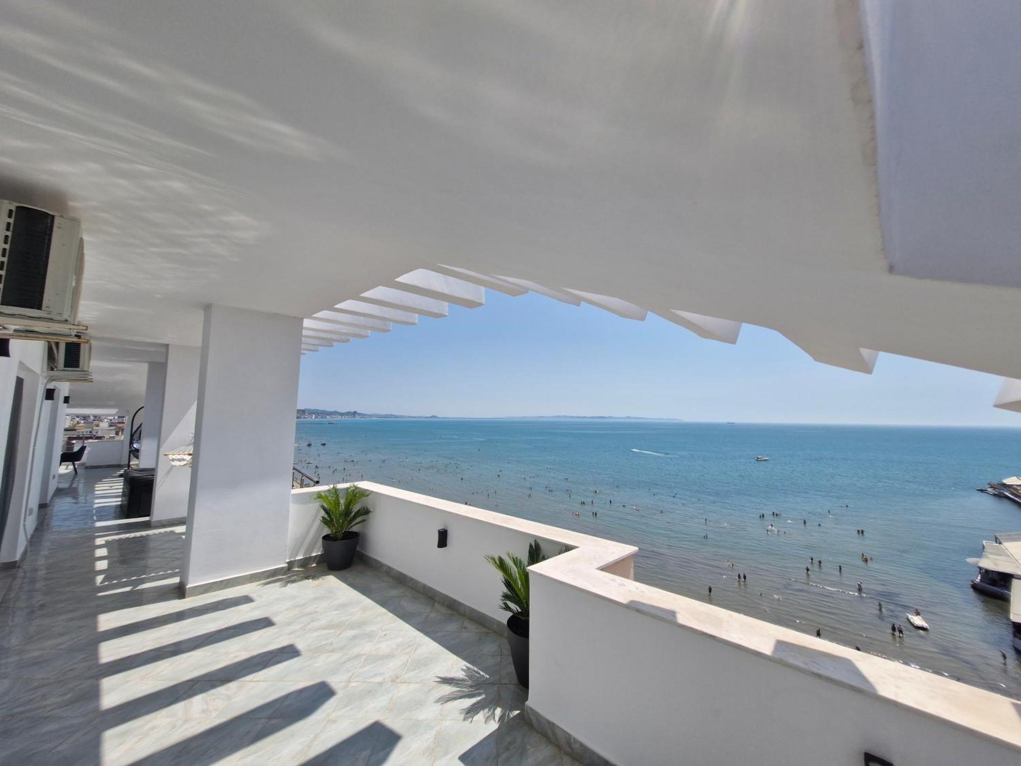Luxury Penthouse Vila Durrës Exterior foto