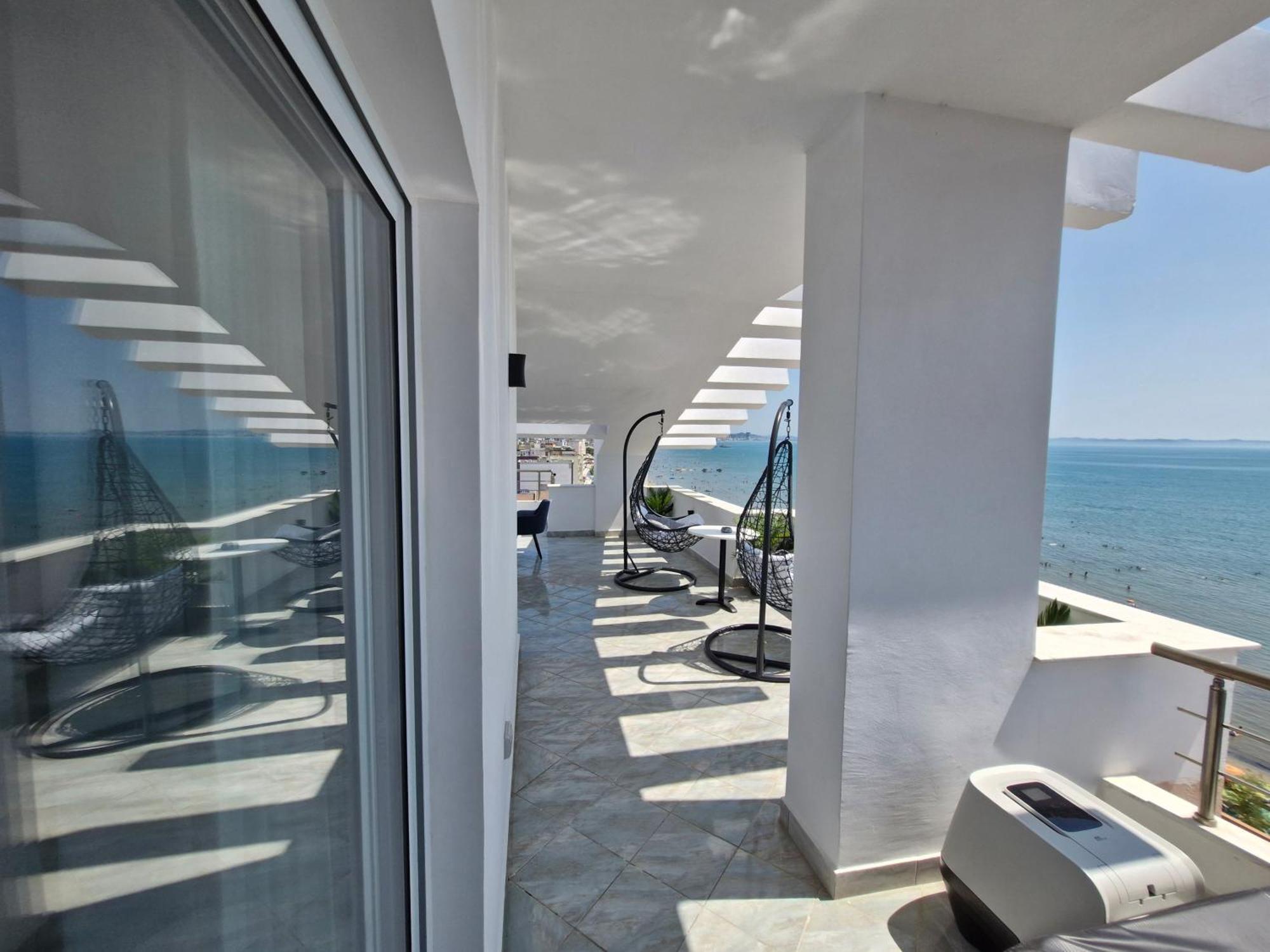 Luxury Penthouse Vila Durrës Exterior foto